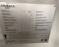 Maschine: RöDERS TEC RXP 500 Hochgeschwindigkeits-Bearbeitungszentren (HSC)