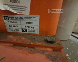 Maschine: RATIOPAC Ratiostrech RS 10/2 Palettenwickler