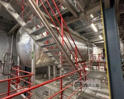 Maschine: PROSESSIPUTKITUS Membrane Walled  Dampfkesselanlage 120 MW / 30 bar Gesättigter Dampf