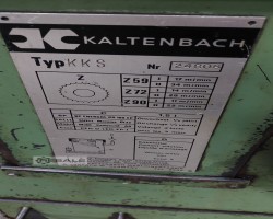 Maschine: KALTENBACH KKS 370 Metallkreissägen