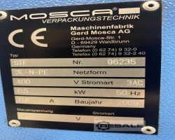 Maschine: MOSCA STF Stautaktförderer, getaktetes Transportband