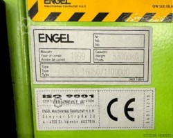 Maschine: ENGEL ES16050/11000 DUO Spritzgiessmaschinen