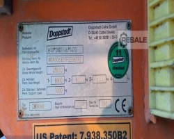 Maschine: DOPPSTADT Büffel DW-3060 BioPower Type D Einwellenzerkleinerer