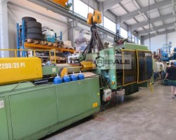 Maschine: BMB 350T KW35PI/2200 Spritzgiessmaschinen