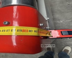 Maschine: MH CONVEYORS INT. LTD. MAXX REACH MR3185-800 Teleskopgurtförderer 27m Gesamtlänge