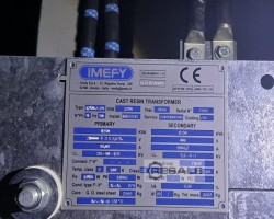 Maschine: IMEFY 1000 kVA Trockentransformator