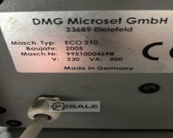 Maschine: DMG MICROSET ECO 210 Werkzeugvoreinstellgerät