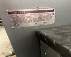 Maschine: PRESSTEK DI 34-X 