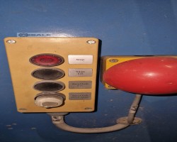 Maschine: PAAL RS40 Spulenspalter / Restrollensägen und Rollenabwickeln