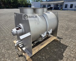 Maschine: LöDIGE FKM 600 D - 2 MZ Horizontal-Chargenmischer 600 l. in Edelstahl