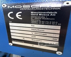 Maschine: MOSCA RO-TR-4KL Umreifungsmaschinen automatisch