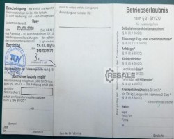 Maschine: GANSOW 150 P Saug- u. Kehrmaschine