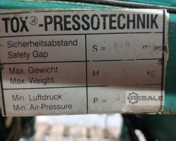 Maschine: TOX PRESSOTECHNIK MBG 004.124 Pressen