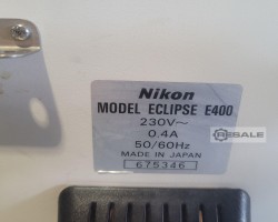 Maschine: NIKON E400 - 3 objectifs Mikroskope