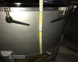 Maschine: U 500 Liter Edelstahlbehälter