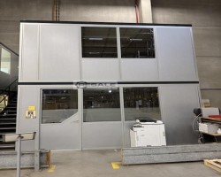 Maschine: KLEUSBERG Trendline Lagerbüros, Raum-im-Raum-System