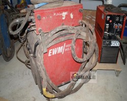 Maschine: EWM HIGHTEC WELDING WEGA 400 MIG DW MIG MAG Schutzgasschweissgeräte