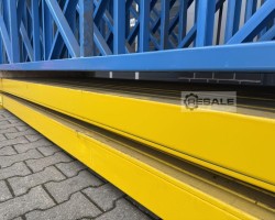 Maschine: REDIRACK Länge: 39,54lfm./St4130x1100mm Palettenregale Lagerregal Hochregal Regal