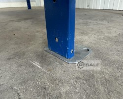 Maschine: META CLIP Abm.: 2.490x640 mm Fachbodenregale Lagerregale Regal Regale