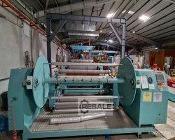 Maschine: CHANGZHOU DALI PLASTICS M DL-2400 THREE LAYER CASTING MA F5B EINZEL-EXTRUDER-GUSSMASCHINE