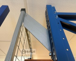 Maschine: DIAGONALLäNGE: 410 MM f. Überstand: 225mm/Variante 1 Konsole Halter f. Rückwandgitter Agraffenwinkel