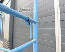 Maschine: KOCH Abm.: 2705x1150x1890 mm / blau Corlette Transportwagen Rollwagen Gestell