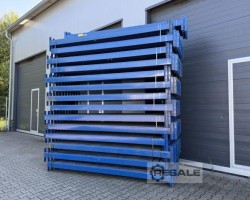 Maschine: BITO PL 38 / K: 110X50 MM lichte Weite: 2.700 mm Palettenregale