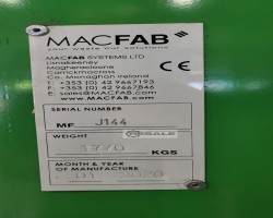 Maschine: MACFAB BMF650 Auto HT RAL - MM9.8 Ballenpressen