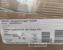 Maschine: OBECK PET DOSEN 400 ml Becherfüllmaschinen