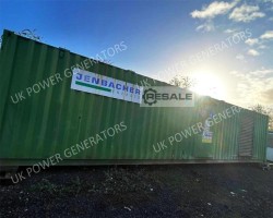 Maschine: JENBACHER 3 Serial Genset Housing Leerer Behälter für das 3-Serien-Kraftwerk