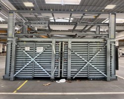 Maschine: STOREMASTER Master Tower SL 19 Blechlager mit Vakuumeinheit und Kran