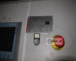 Maschine: MERT MAKINA M-2500 Matratzenkleber- und Verpackungslinie