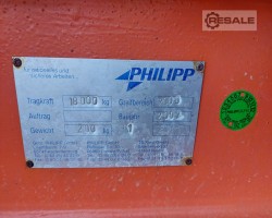 Maschine: PHILIPP 18 T x 980 - 1980 Krantraverse