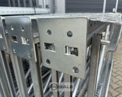 Maschine: META (THYSSEN)  Multipal S 2.200 x 1.100 mm / SR85|20 Palettenregalständer Regalständer Ständer Regal