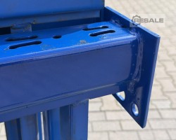 Maschine: JUNGHEINRICH DELTA Länge: 13,98lfm./ 4600x1050mm Palettenregalanlage Regalanlage Palettenregal