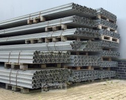 Maschine: STOW PAL RACK NS Rahmenhöhe: 9.650 mm Palettenregale