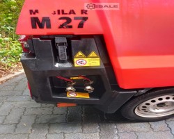 Maschine: KAESER M27 PE mob. Schraubenkompressor / Baukompressor