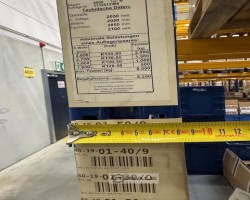 Maschine: JUNGHEINRICH Typ: B Palettenregale