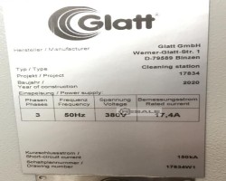 Maschine: GLATT VG PRO 200, GSE PRO200.. Vg pro 200 gse pro 200 gpcg pro 60