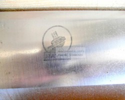 Maschine: RAVNE Integral steel  Knife (blade)  veneer guillotine Fester Stahl Messer (Klinge) Furnier guillotine