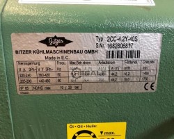 Maschine: BITZER LH104 2CC-4.2Y-40S Kühlaggregat