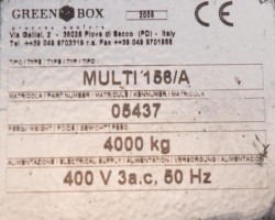 Maschine: CHILLER GREEN BOX Multi 156A Kaltwassersätze
