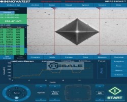 Maschine: INNOVATEST FALCON 400 Serie Härteprüfgerät Härteprüfer Härteprüfmaschine