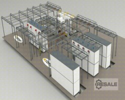 Maschine: ROMER SLS-9 Pulverbeschichtungsanlagen