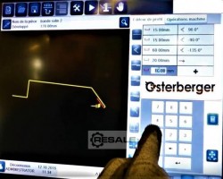Maschine: OSTERBERGER EAM 3100/1,5-CNC Schwenkbiegemaschinen