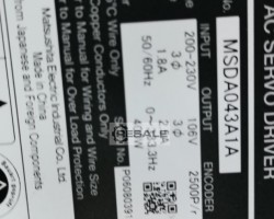Maschine: PANASONIC AC Servo Motor Driver MSDA043A AC Servo Motor Driver