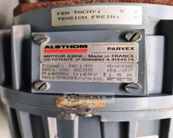 Maschine: ALSTHOM ABB  Servomotoren