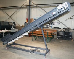 Maschine: VESPA LT-400 Materialförderband  Schrägförderband