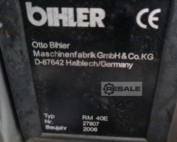Maschine: BIHLER RM 40E Stanzautomaten