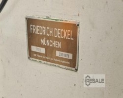 Maschine: FRIEDRICH DECKEL FP 2 LB CNC Werkzeugfräsmaschinen